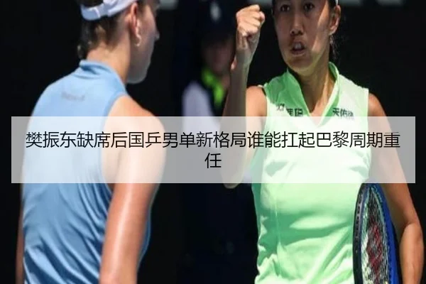 樊振东缺席后国乒男单新格局谁能扛起巴黎周期重任